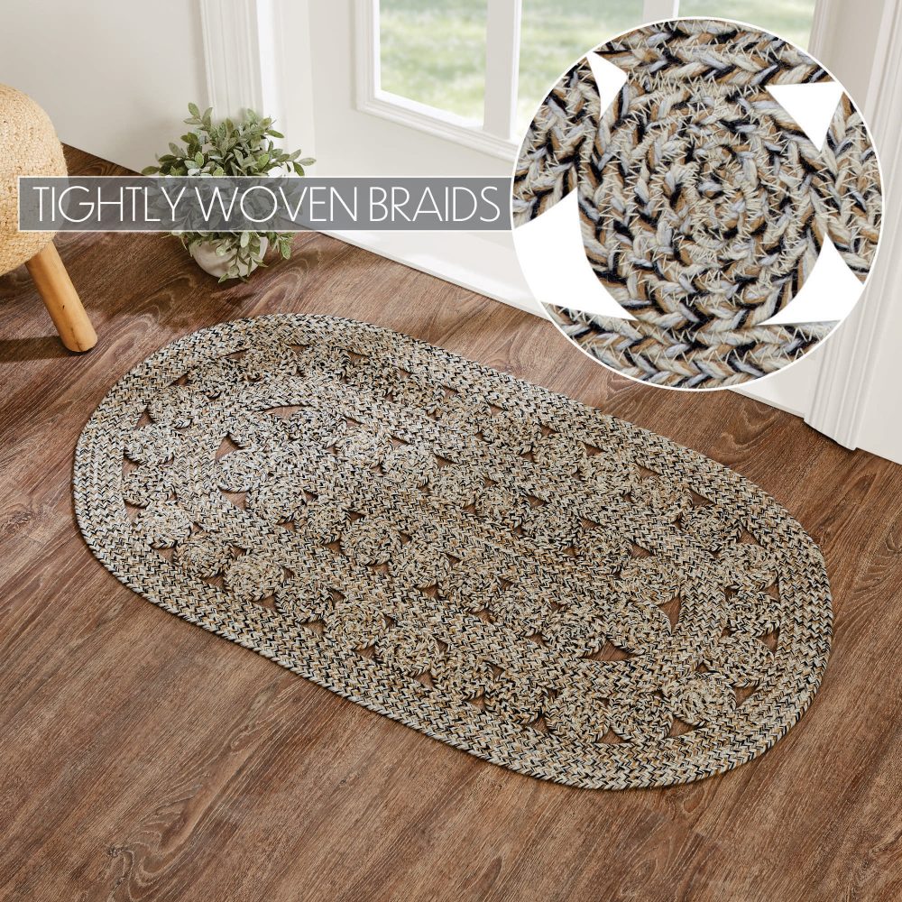Celeste Blended Pebble Indoor/Outdoor Rug Oval 27x48 - Image 4