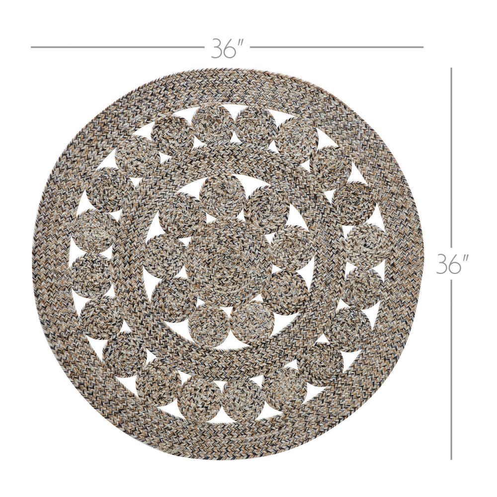 Celeste Blended Pebble Indoor/Outdoor Rug 3ft Round - Image 3