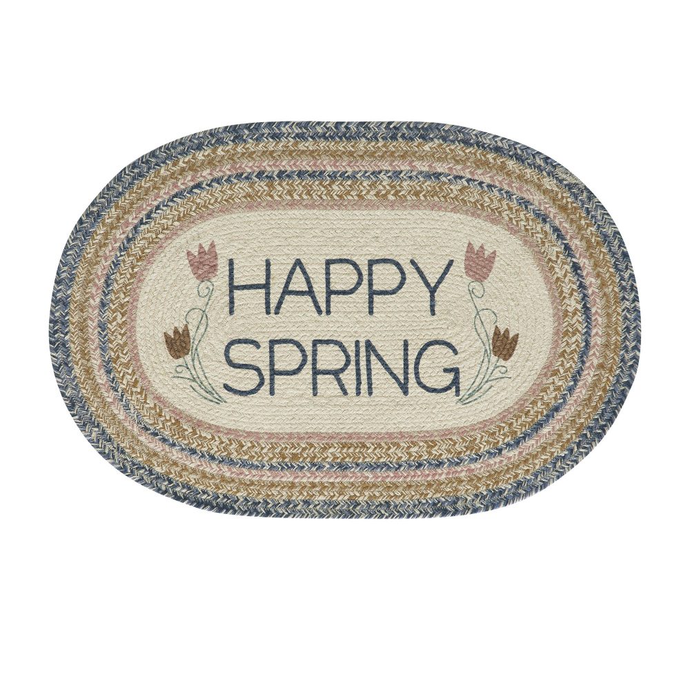 Kaila Happy Spring Jute Rug Oval 20x30 - Image 2