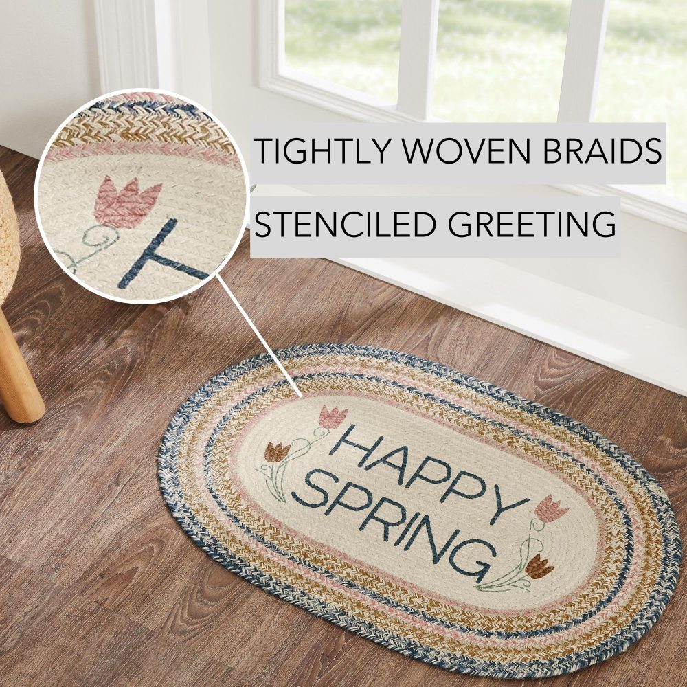 Kaila Happy Spring Jute Rug Oval 20x30 - Image 4