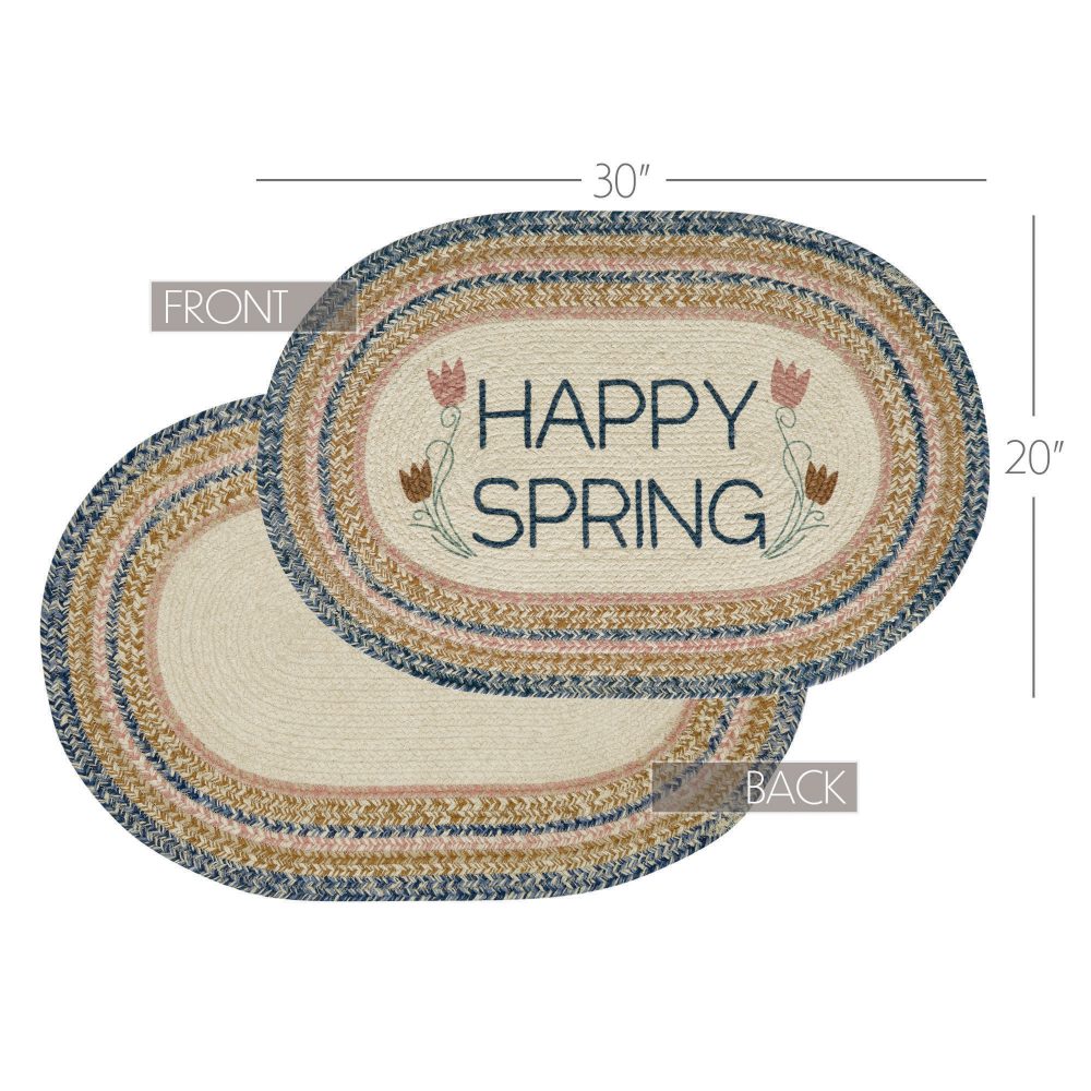 Kaila Happy Spring Jute Rug Oval 20x30 - Image 5