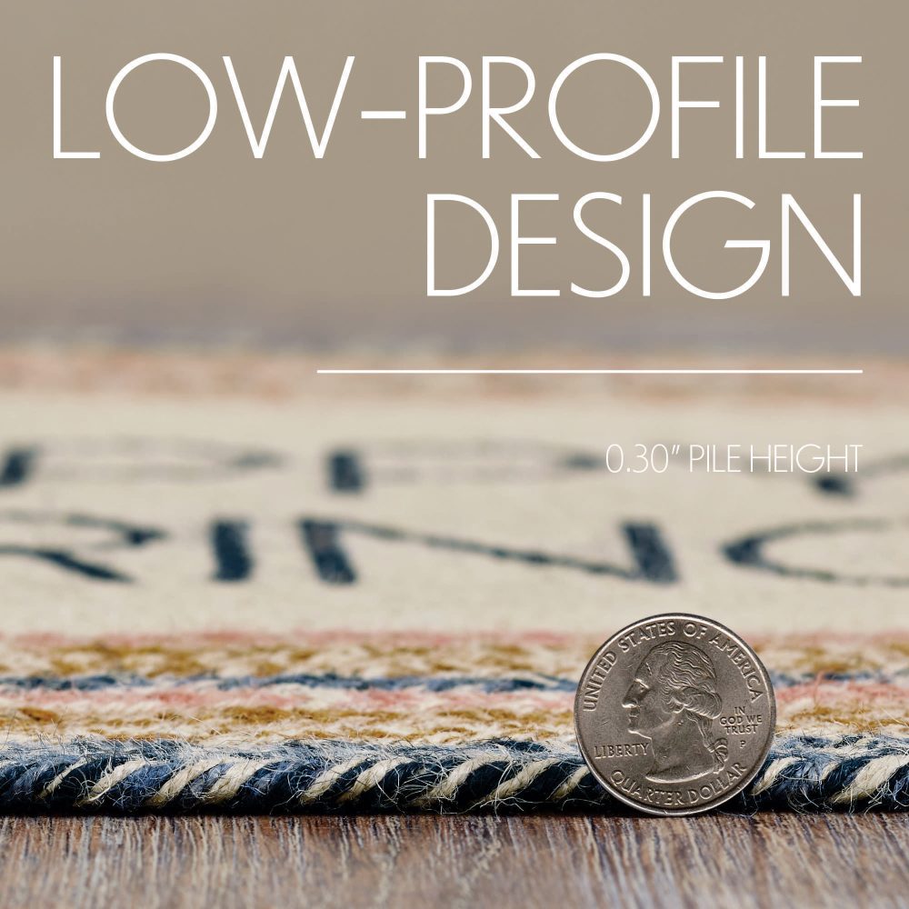 Kaila Happy Spring Jute Rug Oval w/ Pad 27x48 - Image 5