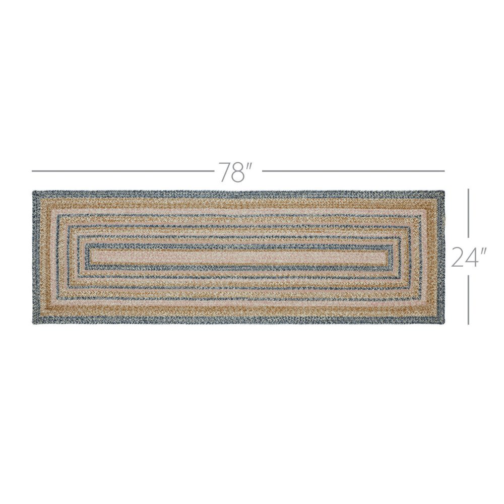 Kaila Jute Rug/Runner Rect w/ Pad 24x78 - Image 3