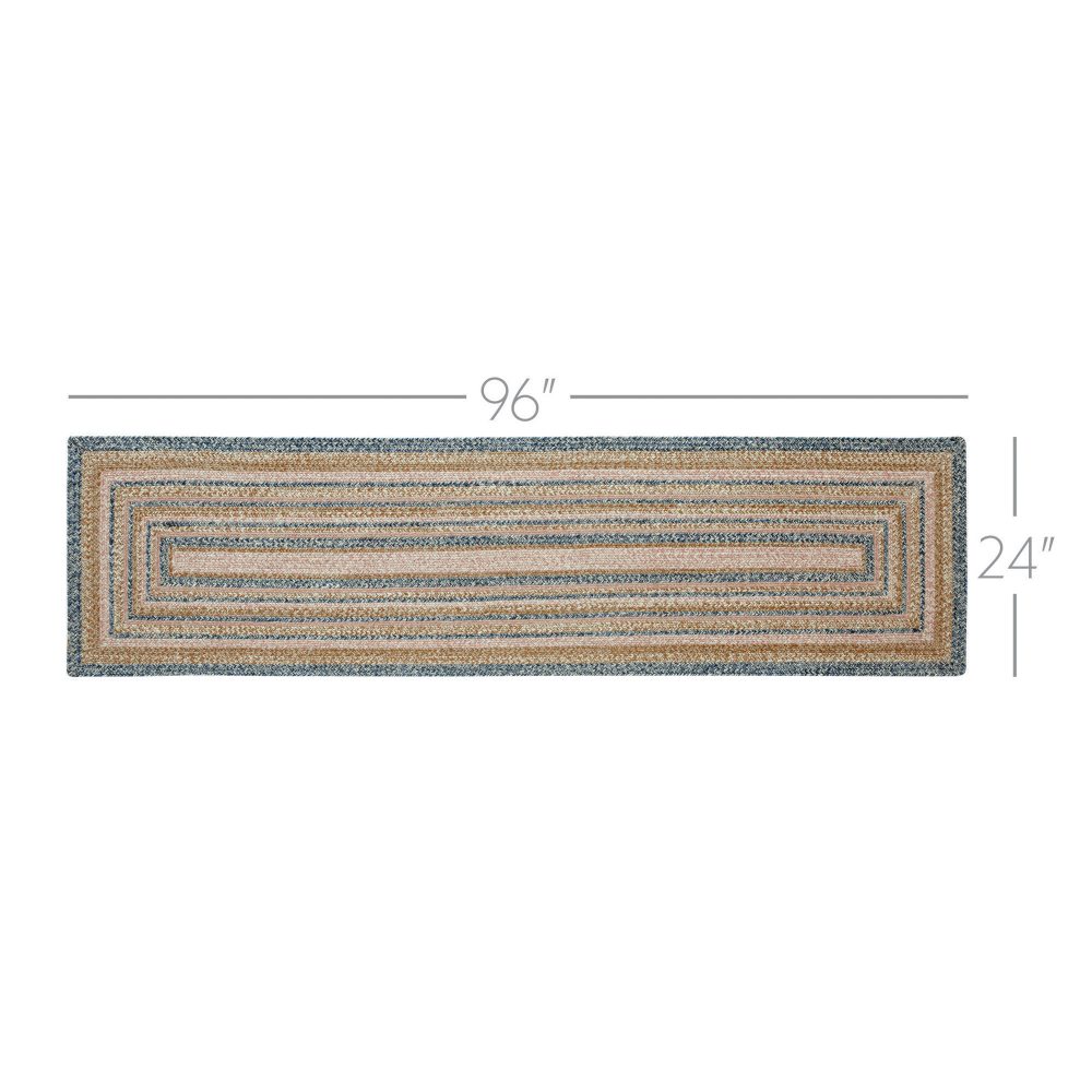 Kaila Jute Rug/Runner Rect w/ Pad 24x96 - Image 3
