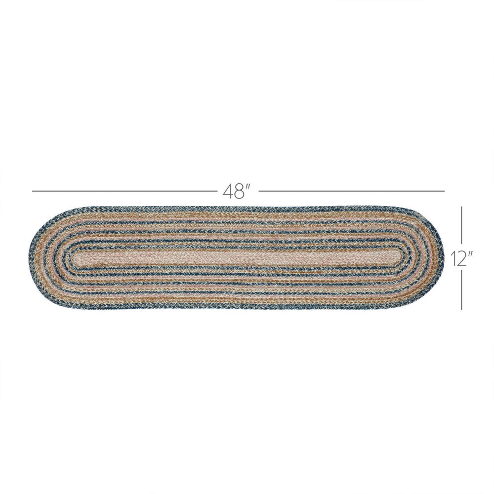 Kaila Jute Oval Runner 12x48 - Image 3