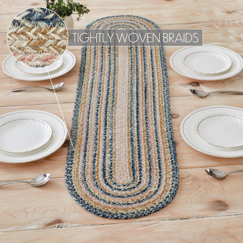 Kaila Jute Oval Runner 12x48 - Image 4