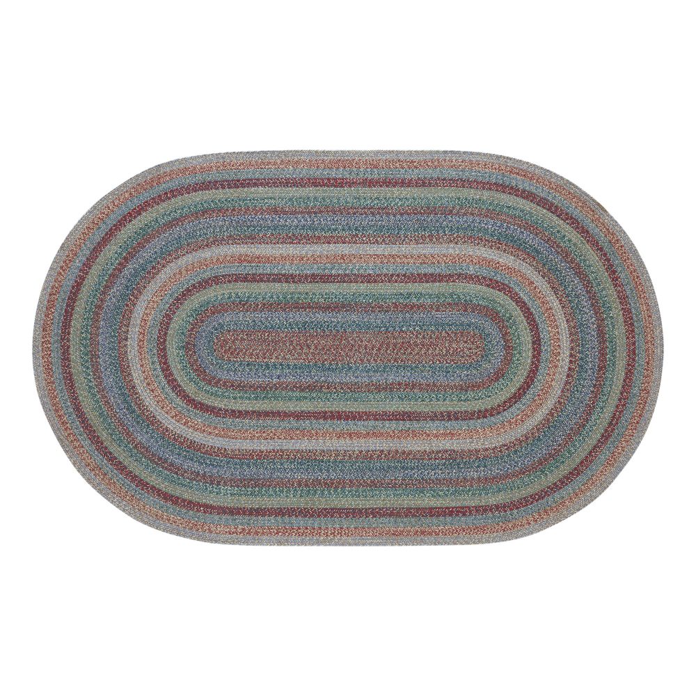 Multi Jute Rug Oval w/ Pad 60x96 - Image 2