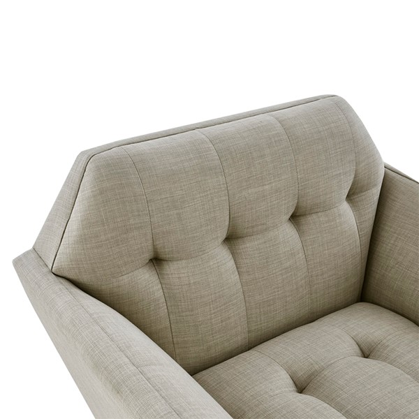 INK+IVY Newport Wide Mid-Century Modern Lounge Chair Set of 2 in Light Grey, Set of 2 II110-0589 - Image 7