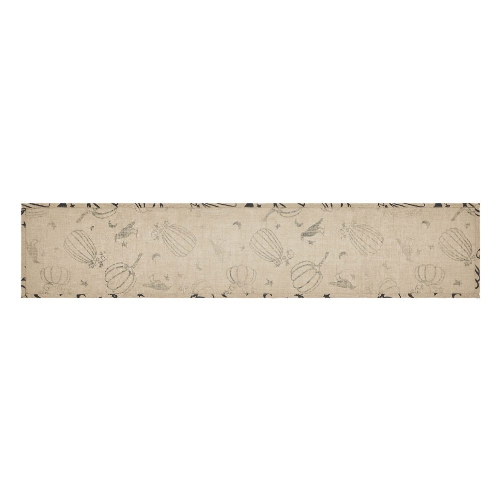 Raven Harvest Rustic Farmhouse Burlap Jute Table Runner 12x60 Inch Autumn Dining & Kitchen Decor - Image 3