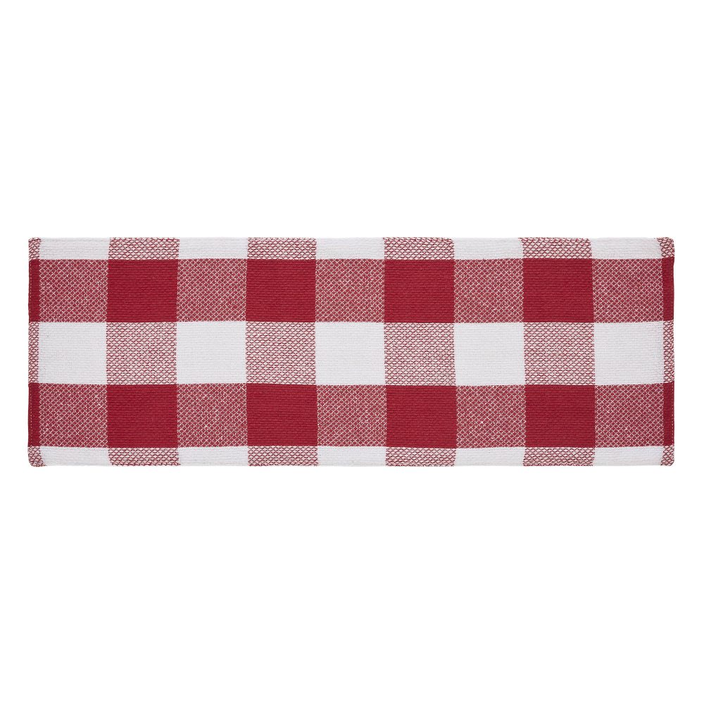 Annie Red Check Runner 8x24 - Image 2