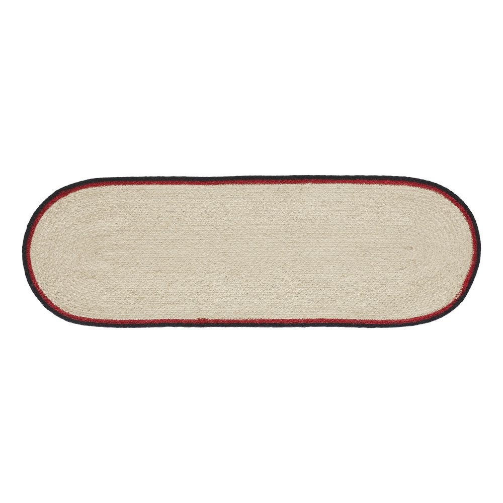 Jolly Ole Santa Jute Oval Runner 12x36 - Image 3
