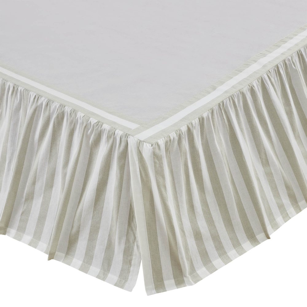Finders Keepers Ruffled King Bed Skirt 78x80x16 - Image 3