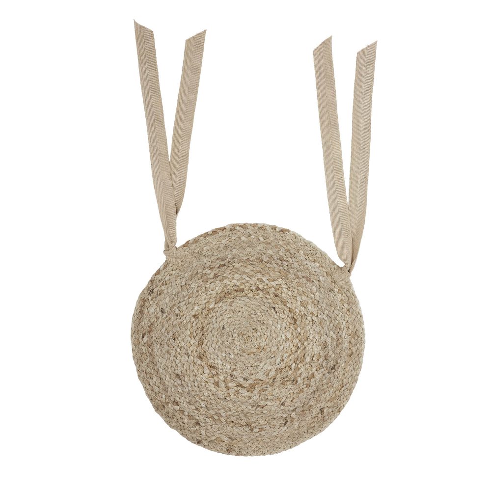 Natural Jute Chair Pad 15 inch Diameter - Image 2