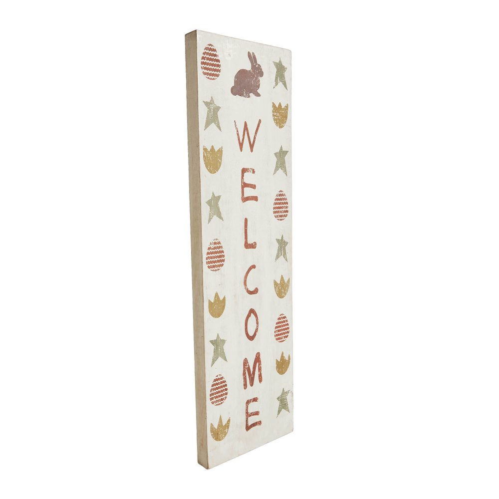 Easter Welcome Wooden Sign 20x6 - Image 4