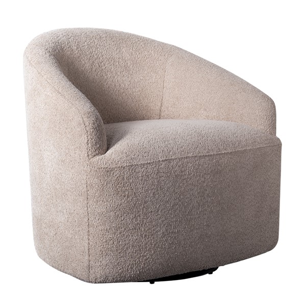 INK+IVY Bonn Upholstered 360 Degree Swivel Chair in Beige, One Size II103-0498 - Image 6