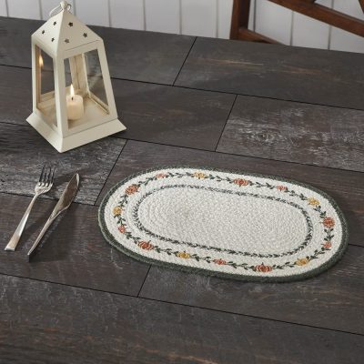 Fall Pumpkin Bounty Oval Placemat Stencil 10x15 Reusable DIY Craft & Table Decor Template