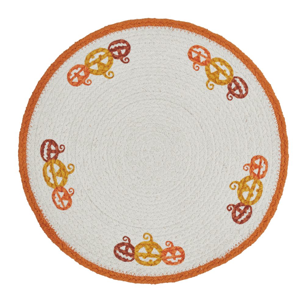Farmhouse Rustic Halloween Stencil Trivet 12 Inch Country Kitchen Hot Pad & Fall Table Decor - Image 2