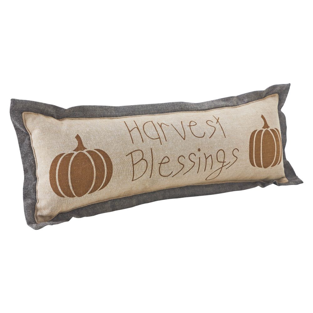 Fall Harvest Pumpkin Lumbar Pillow 5x15 Decorative Autumn Throw Pillow for Home Decor - Image 4