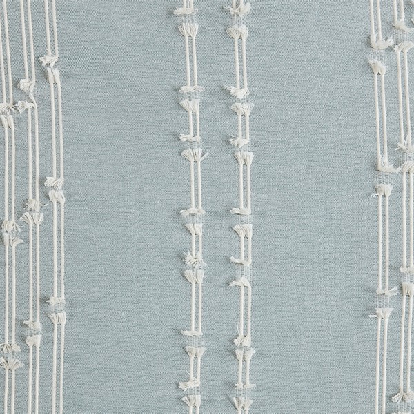 INK+IVY Kara 3 Piece Cotton Jacquard Comforter Set in Aqua, King/Cal King II10-1105 - Image 5