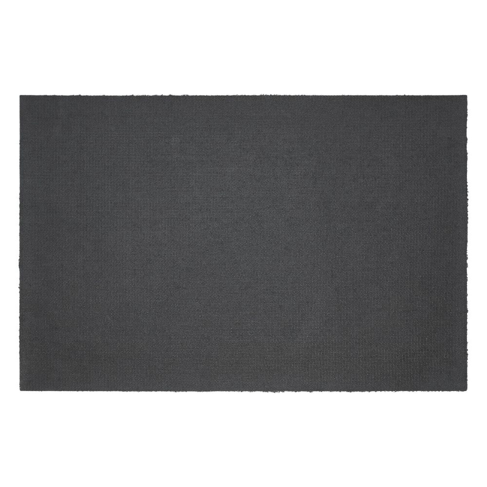 Charleston Mosaic Black Grey Coir Rug Rect 20x30 - Image 3
