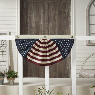 My Country Stars & Stripes Bunting Flag 12x24