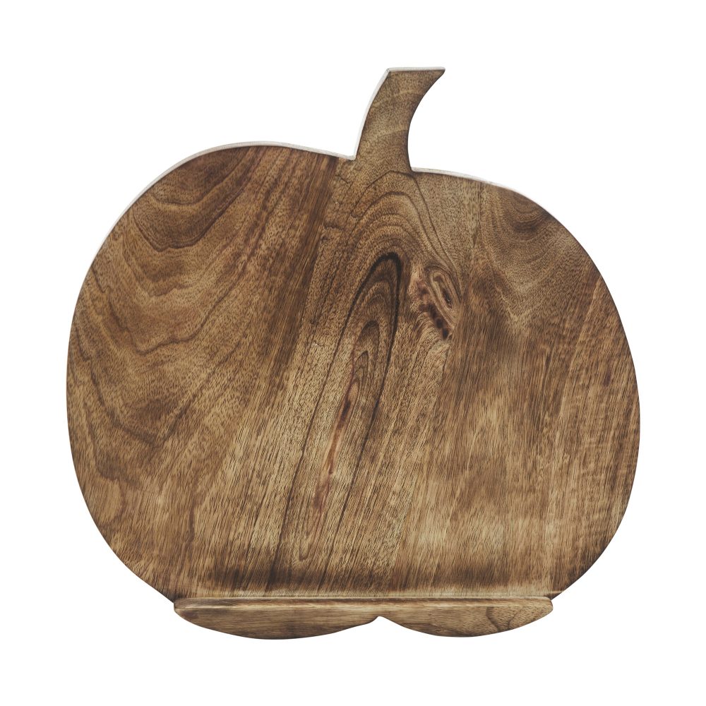 Dark Rustic Wooden Carved Vine Pumpkin 14 Farmhouse Fall Home Decor Accent - Image 3