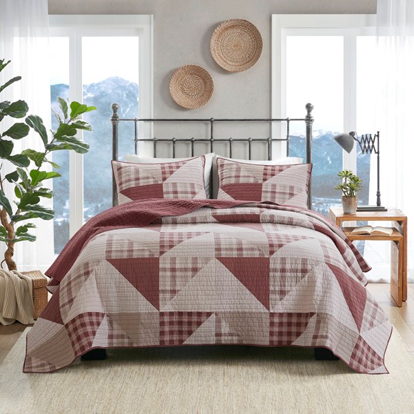 Woolrich Olsen Bedding Collection in Red, Full/Queen WR13-4091