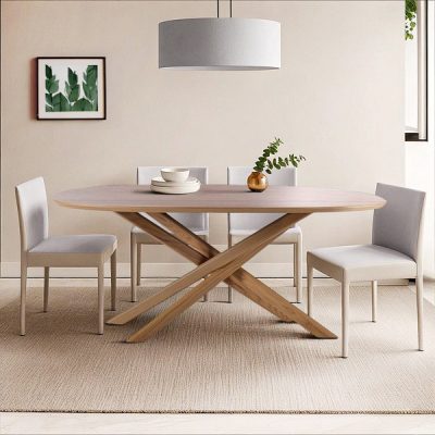 Chapel Hill Pierre Dining Table in Sand, 71"W x 35.5"D x 28.75"H CH121-0065