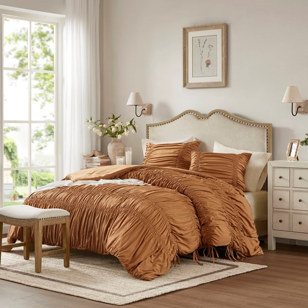 510 Design Mia Comforter Set in Brown, Twin/Twin XL 5DS10-0311