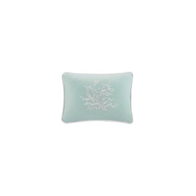 Harbor House Blue Coastline Oblong Pillow in Aqua, 12x16" HH30-402A