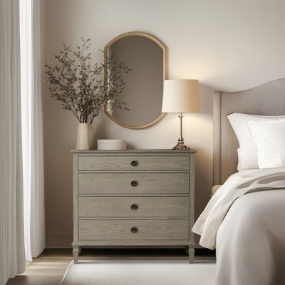Madison Park Signature Victoria 4-drawer wood dresser (40") in Reclaimed Grey, One Size MPS137-0322