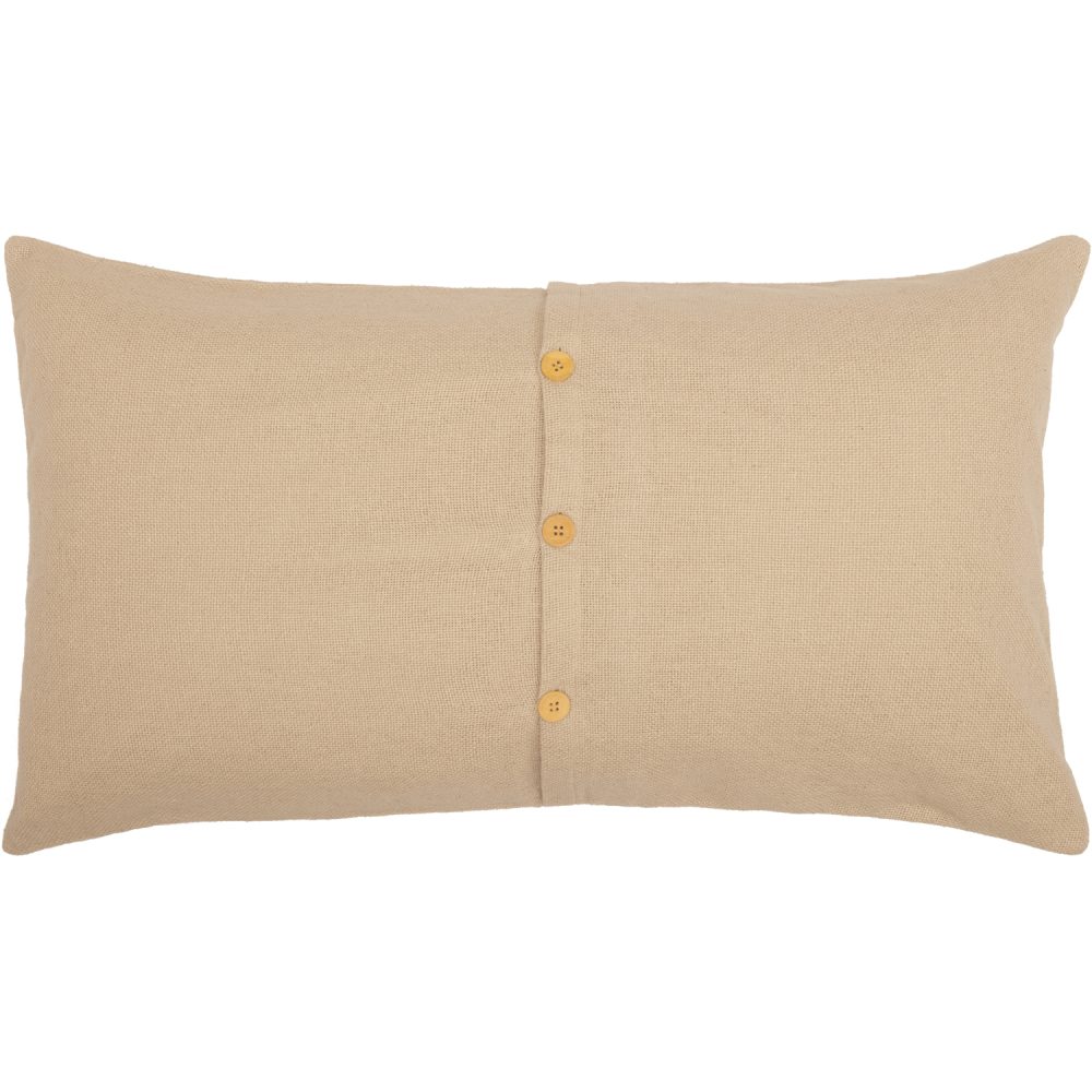 Burlap Vintage King Sham 21x37 Bundle (2-Shams) - Image 3