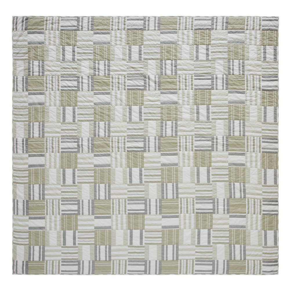 Finders Keepers King Quilt 106Wx97L 5pc Bundle (Quilt, Euro Shams, Shams) - Image 2