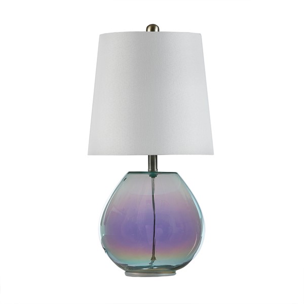 510 Design Ranier Iridescent Glass Table Lamp in Iridescent, One Size 5DS153-0023 - Image 2