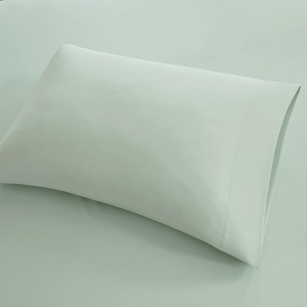 Sleep Philosophy Smart Cool Microfiber Sheet Set in Aqua, Full SHET20-971 - Image 2