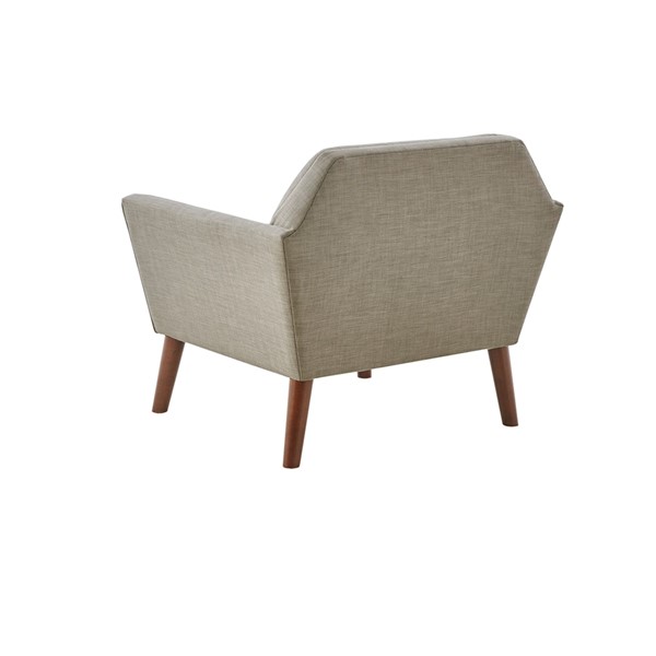 INK+IVY Newport Wide Mid-Century Modern Lounge Chair Set of 2 in Light Grey, Set of 2 II110-0589 - Image 4