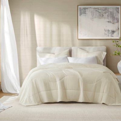 Harbor House Cooling Reversible Tencel Comforter Blanket in Ivory, King/Cal King HHD10-1930