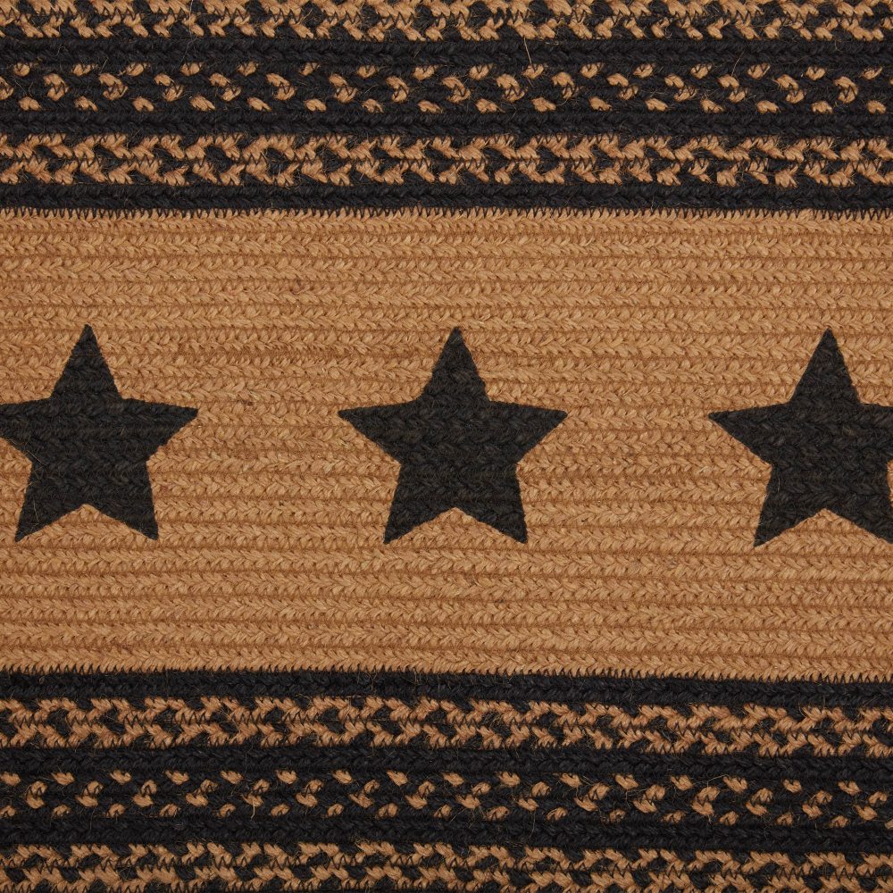 Farmhouse Jute Runner Stencil Stars 13x36 - Image 5