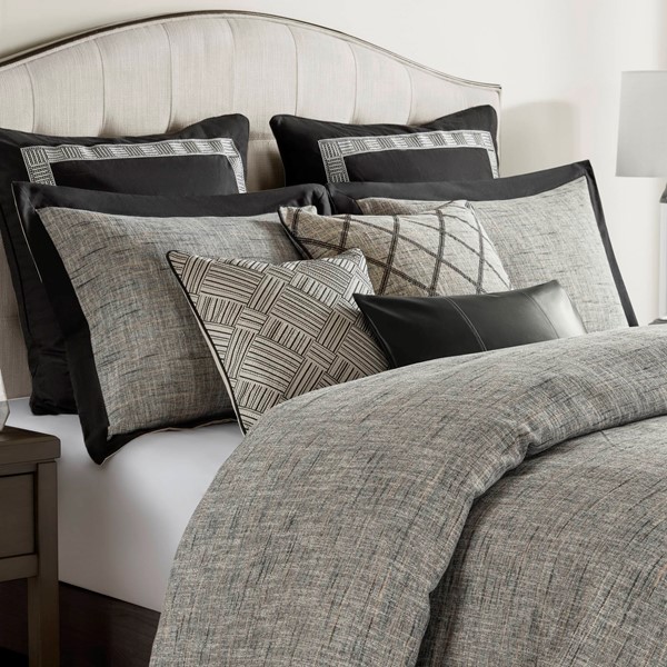 Madison Park Signature Reed Comforter Set in Gray, King MPS10-547 - Image 3