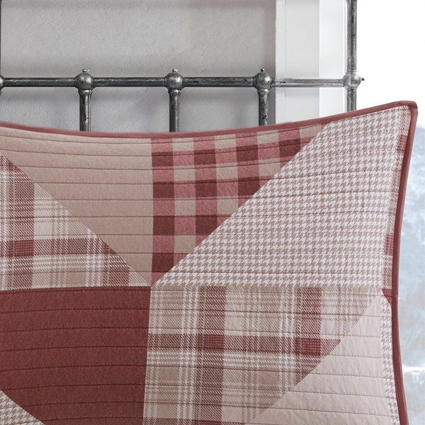 Woolrich Olsen Bedding Collection in Red, King/Cal King WR13-4092 - Image 5