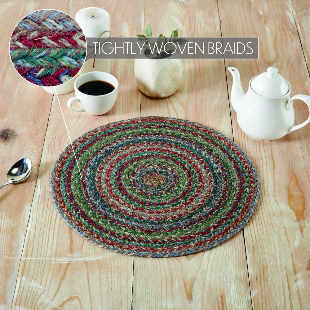 Multi Jute Trivet 15 inch Diameter - Image 4