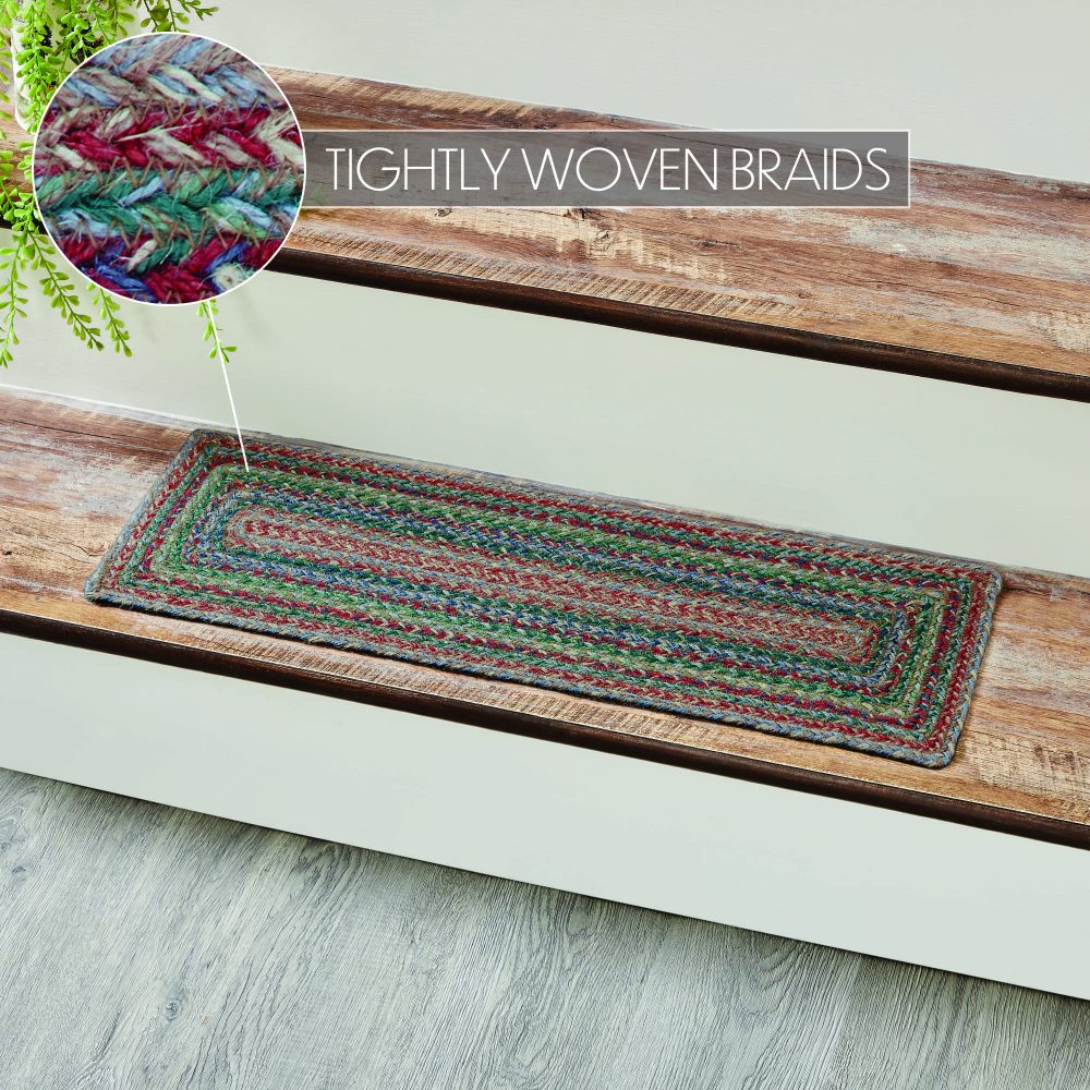 Multi Jute Stair Tread Rect Latex 8.5x27 - Image 4