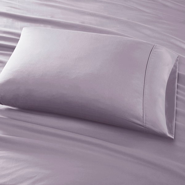 Madison Park 800 Thread Count Cotton Blend Sateen Sheet Set in Purple, Split King MP20-7156 - Image 2