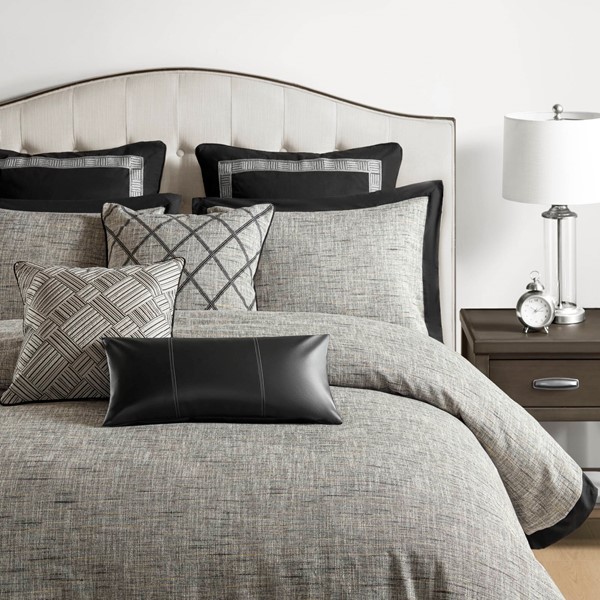 Madison Park Signature Reed Comforter Set in Gray, King MPS10-547 - Image 2