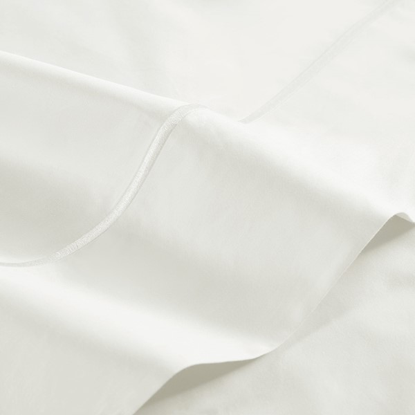 Croscill Luxury Egyptian 500TC Cotton Sheet Set in White, Queen CCS20-002 - Image 2