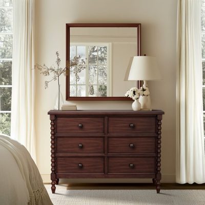 Madison Park Signature Beckett 6-drawer dresser (46"W) in Morocco Brown, One Size MPS137-0326