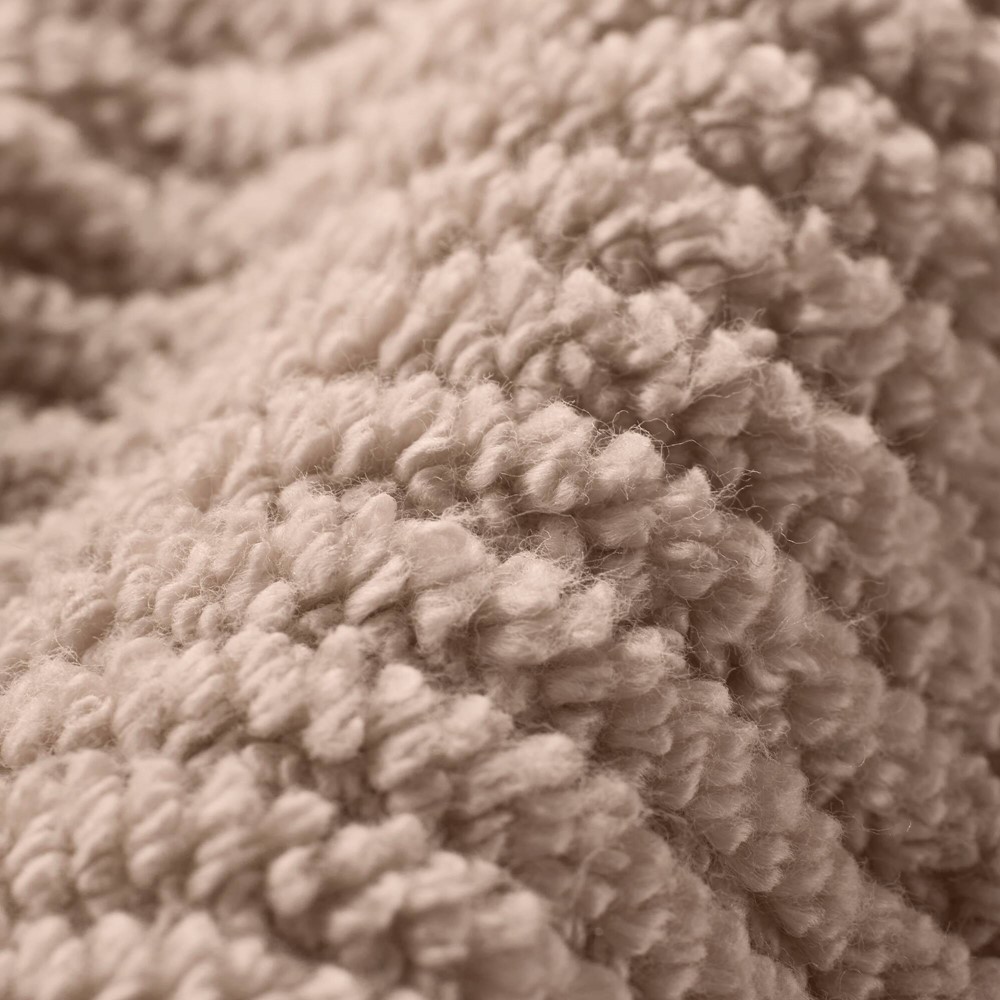 Madison Park Diagonal Ribbed in Beige, 4-Piece MP73-8859 - Image 2