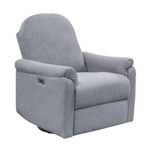 Madison Park Elio 3 in1 Power Recliner in Light Grey, One Size MP103-1296 - Image 2