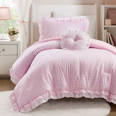 Intelligent Design Rowena Comforter Set in Pink, Twin/Twin XL ID10-2497