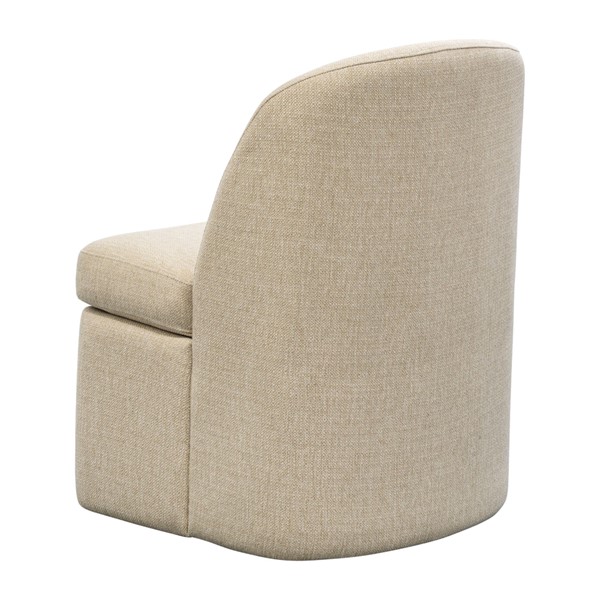 INK+IVY Lyra Dining Chair with castors in Taupe, One Size II108-0611 - Image 4